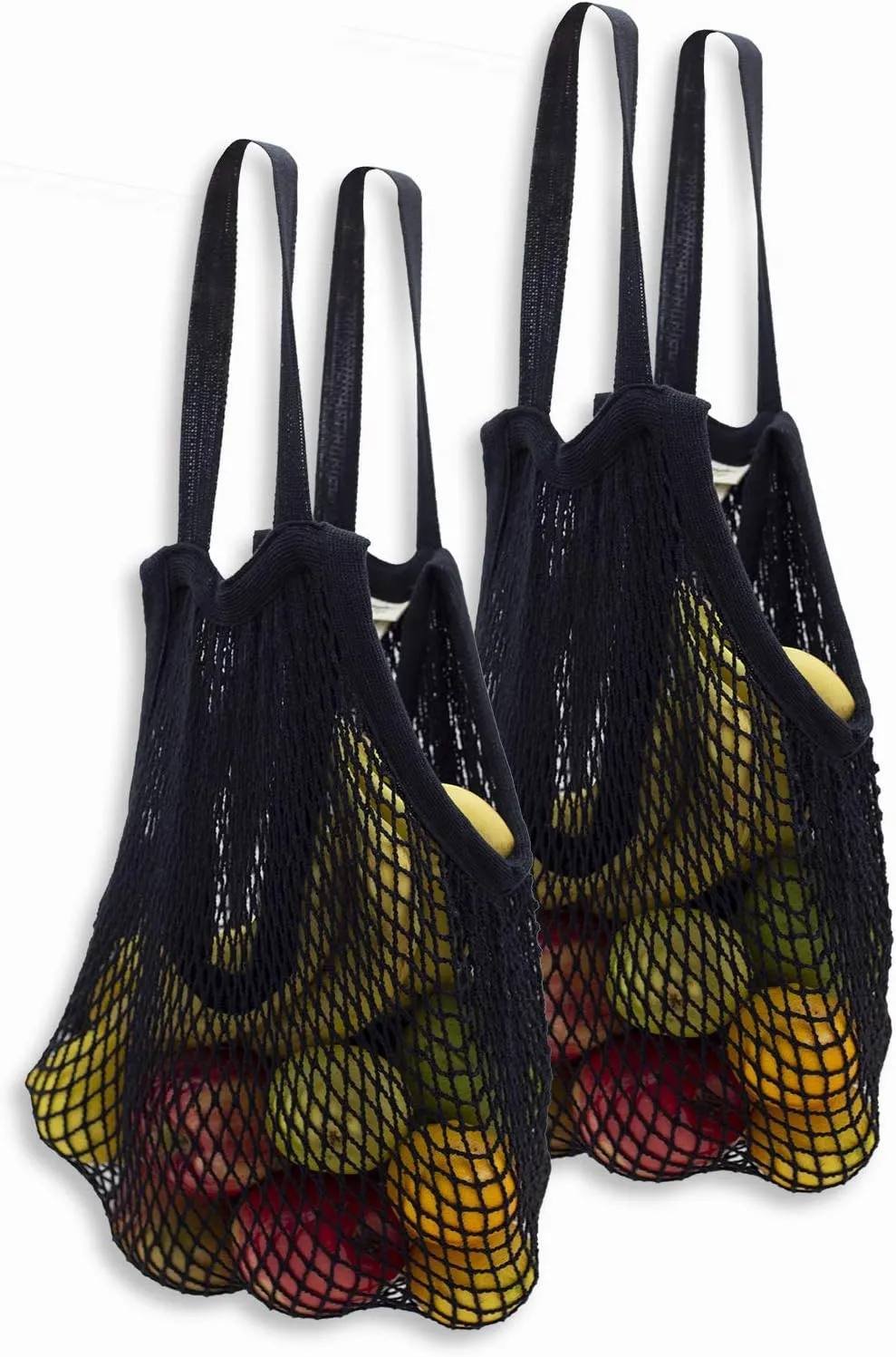 Organic Cotton Heavy Duty Double Handle String Bag
