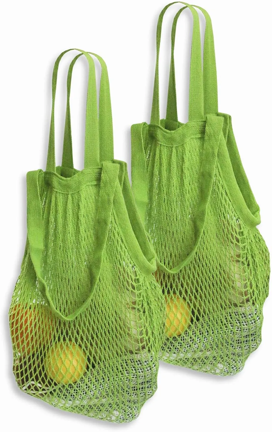 Organic Cotton Heavy Duty Double Handle String Bag