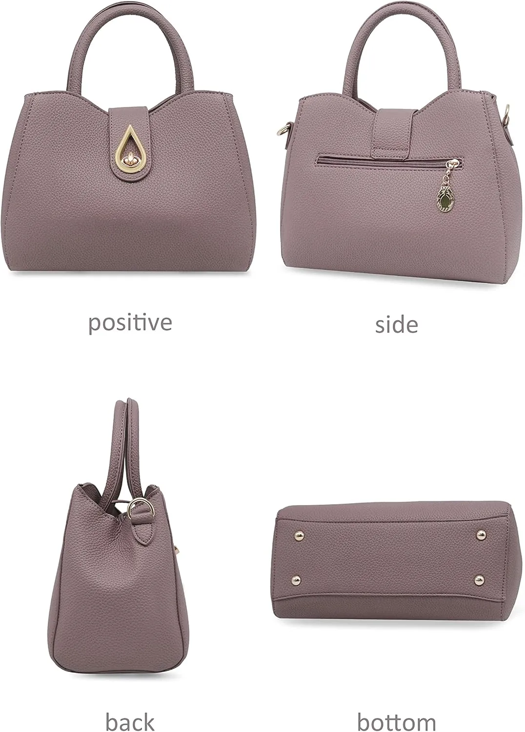 Pahajim Womens Leather Purses and Handbags Top Handle Satchel Bags Tote Bags Tote Purses for Women