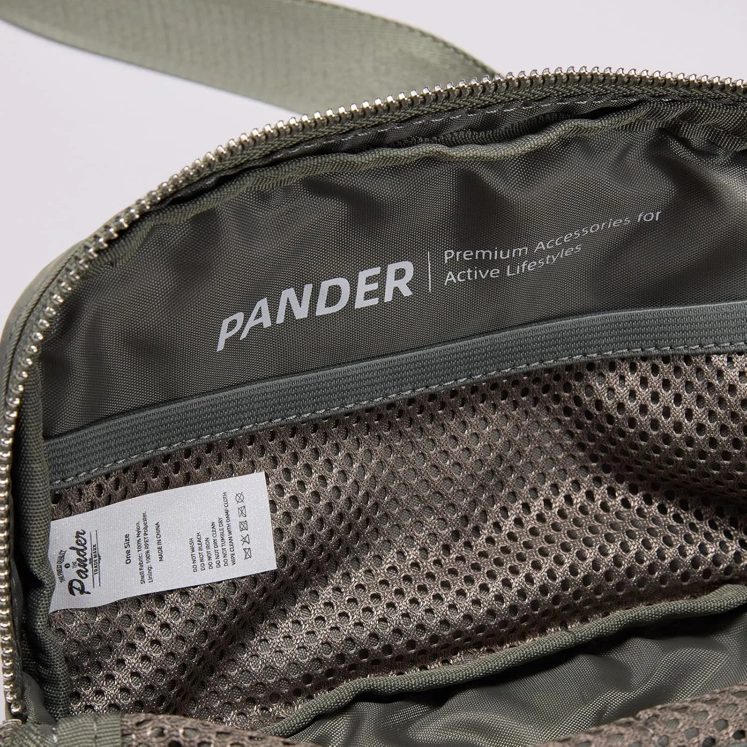 Pander Everywhere Belt Bag for Women, Fashion Waist Packs, Crossbody Bags, Everywhere Belt Bag with Adjustable Strap (Grey Sage).