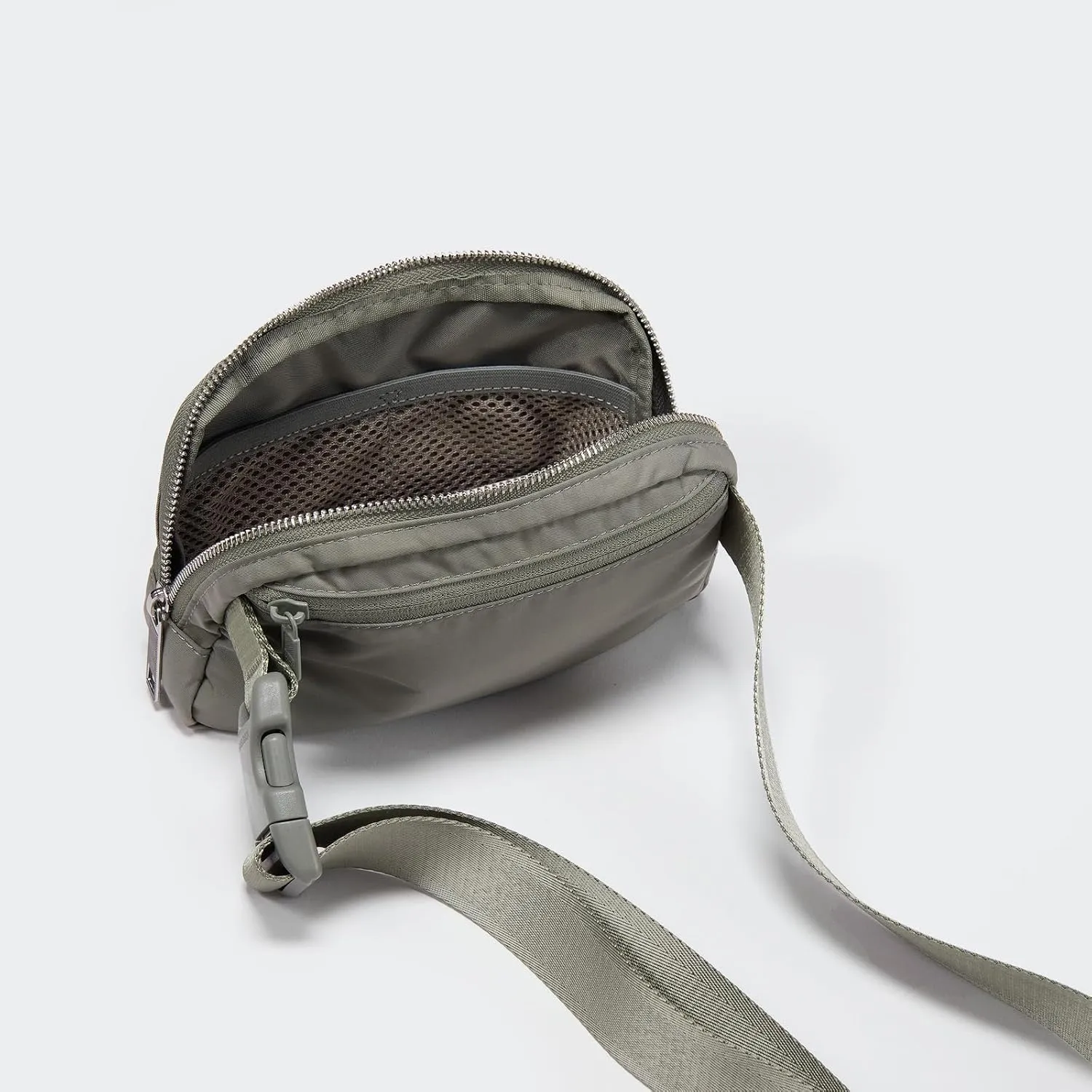 Pander Everywhere Belt Bag for Women, Fashion Waist Packs, Crossbody Bags, Everywhere Belt Bag with Adjustable Strap (Grey Sage).