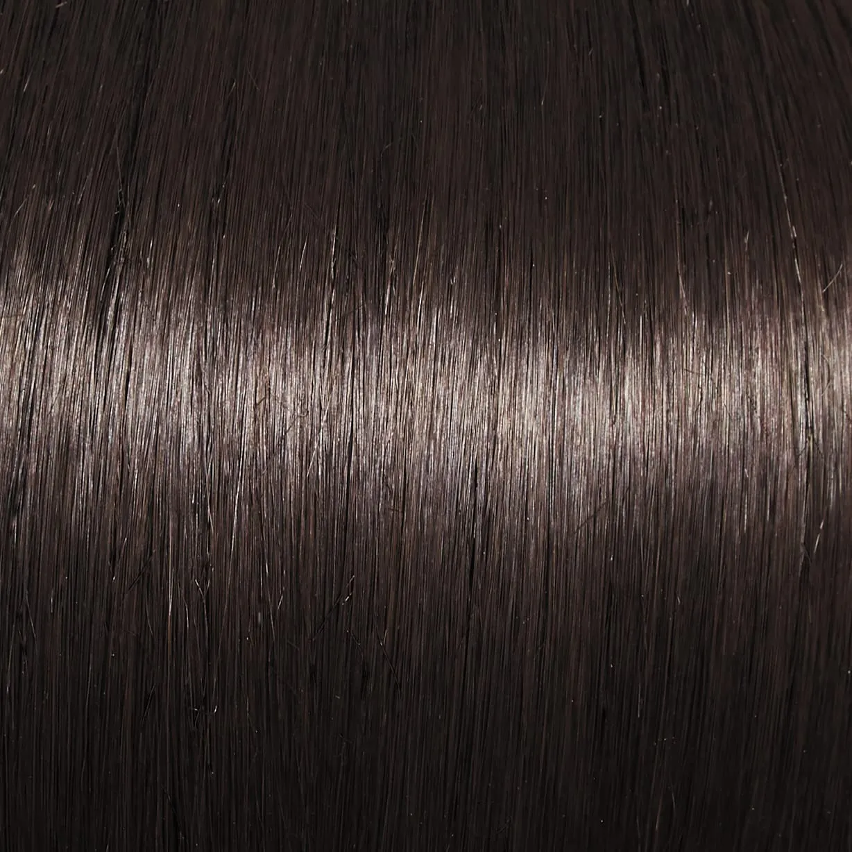 Peace Chin-Length Chic Layered Side Swept Wig by Hairuwear, Average Size Cap, Dark Brown