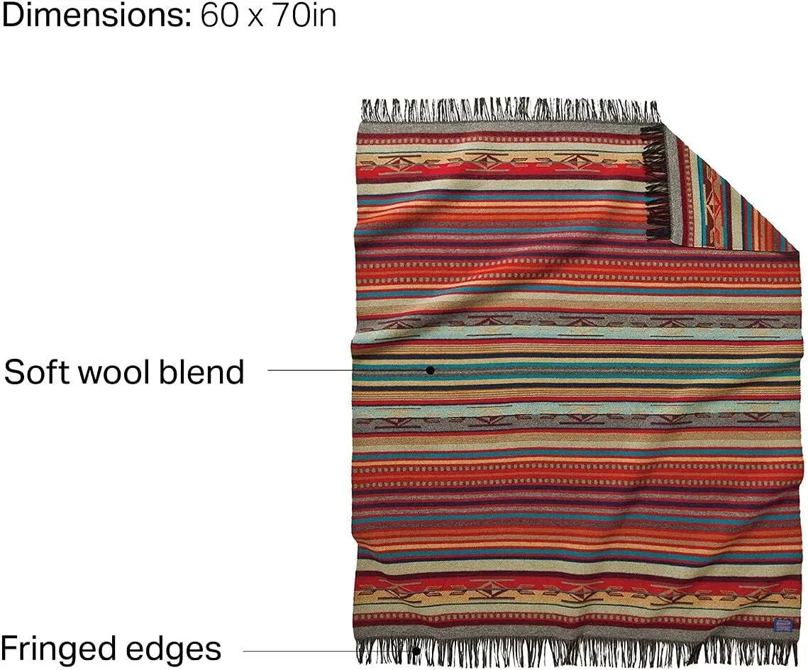 PENDLETON Chimayo Throw (Garnet)