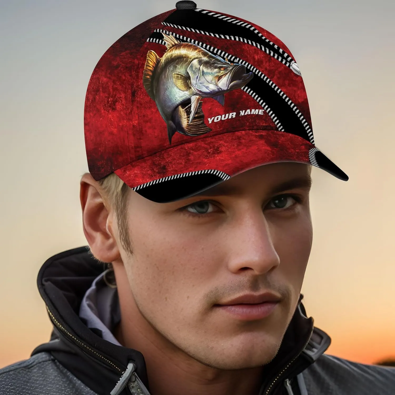 Personalized Baseball Cap, 3D Printed Ball Caps for Teen Boys, Unisex Ball Caps, Fitted Hats for Men