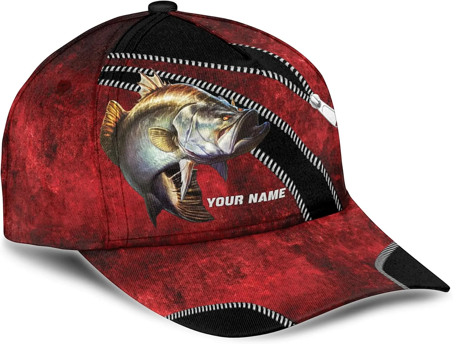 Personalized Baseball Cap, 3D Printed Ball Caps for Teen Boys, Unisex Ball Caps, Fitted Hats for Men