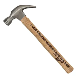Personalized Engraved Hammer, Custom Engraved Hammer, Fathers Day Gift, Dad Birthday Gift, Gift For Dad, Personalized Gift For Dad