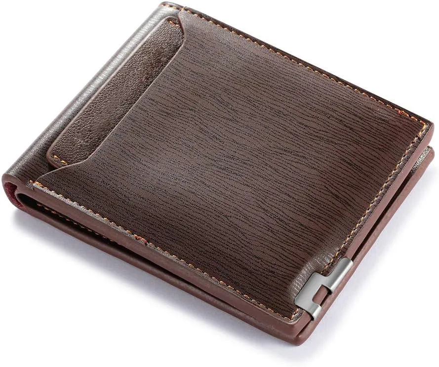 Personalized Engraved Wallet, Custom Photo Wallets for Men, Engraved Customized Leather Wallet for Men, Dad, Son, BF