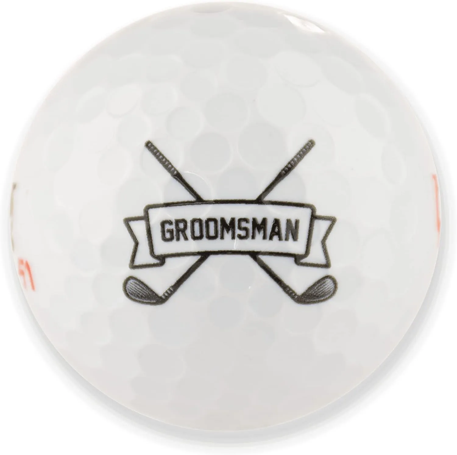 Personalized Groomsman Golf Balls, 1 Dozen, Wilson, Custom Designs for Groomsmen, Best Man, Ushers, Officiants