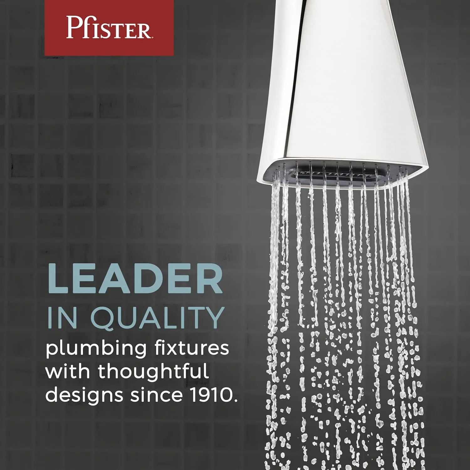 Pfister Jaida Bathroom Sink Faucet, Single Control, 1-Handle, Single Hole, Polished Chrome Finish, LF042JDCC
