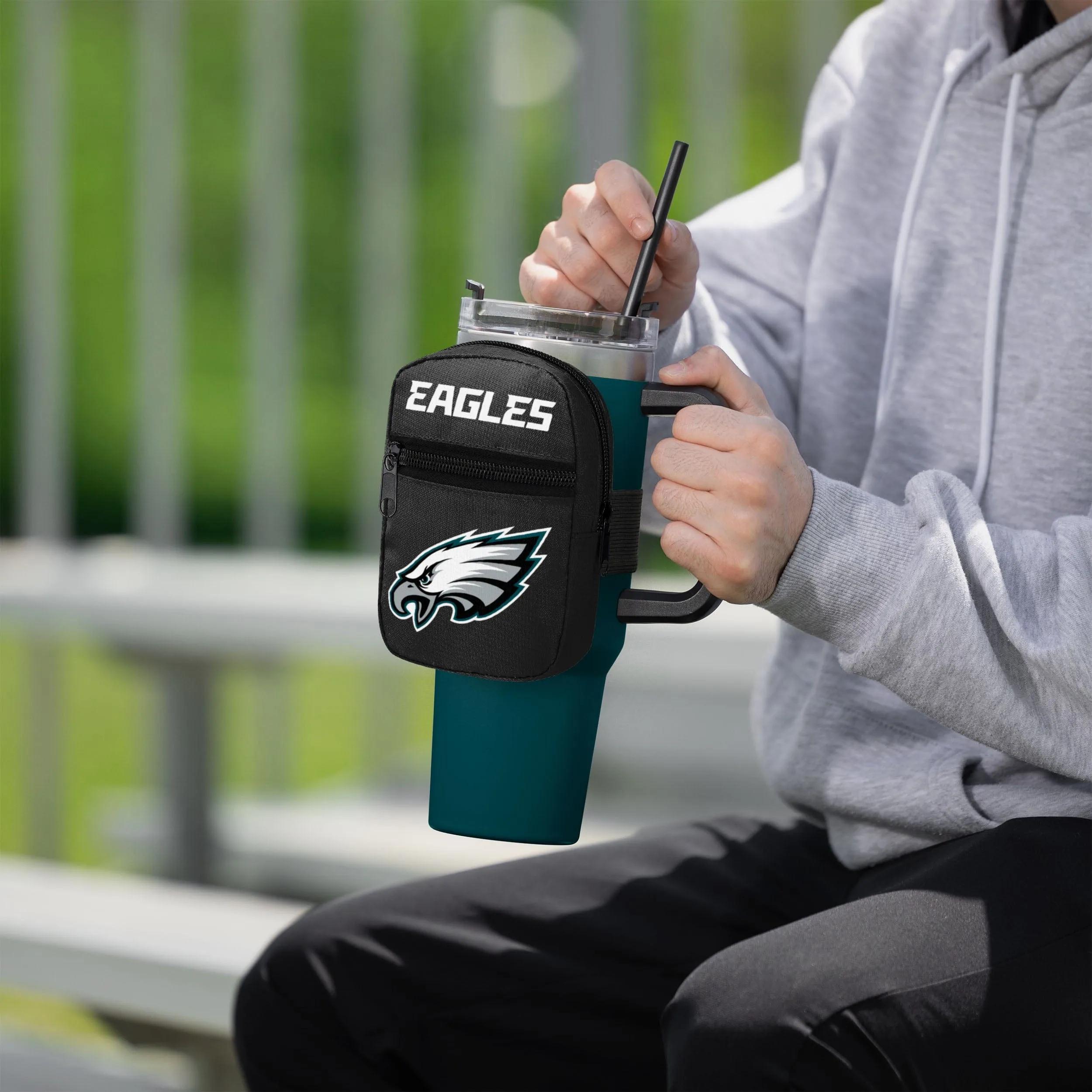 Philadelphia Eagles Primary Logo Tumbler Fanny Pack