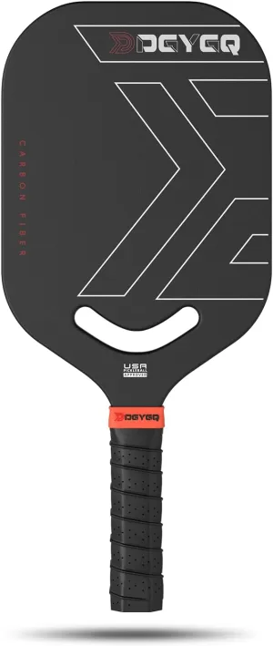 Pickleball Paddles, Carbon Fiber Pickleball Paddle with a 13mm Polypropylene Honeycomb Core, Increased Power and Spin - USAPA Approved