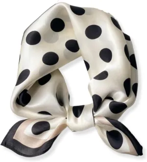 PoeticEHome 100% Mulberry Silk Neck Scarf 21"x21" Small Square Scarfs for Women Gift Packed