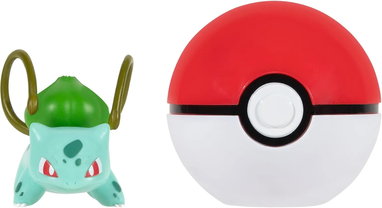 Pokémon Clip ‘N’ Go Bulbasaur and Poké Ball Includes 2-Inch Battle Figure and Nest Ball Accessory