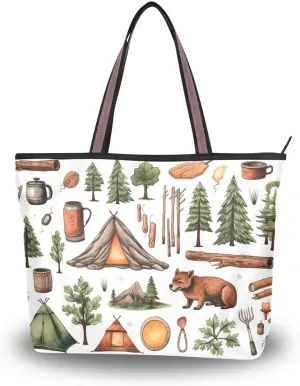 Primitive Tribe Shoulder Bags Large Handle Ladies Handbag