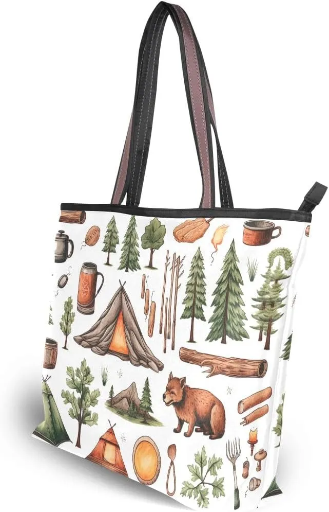 Primitive Tribe Shoulder Bags Large Handle Ladies Handbag