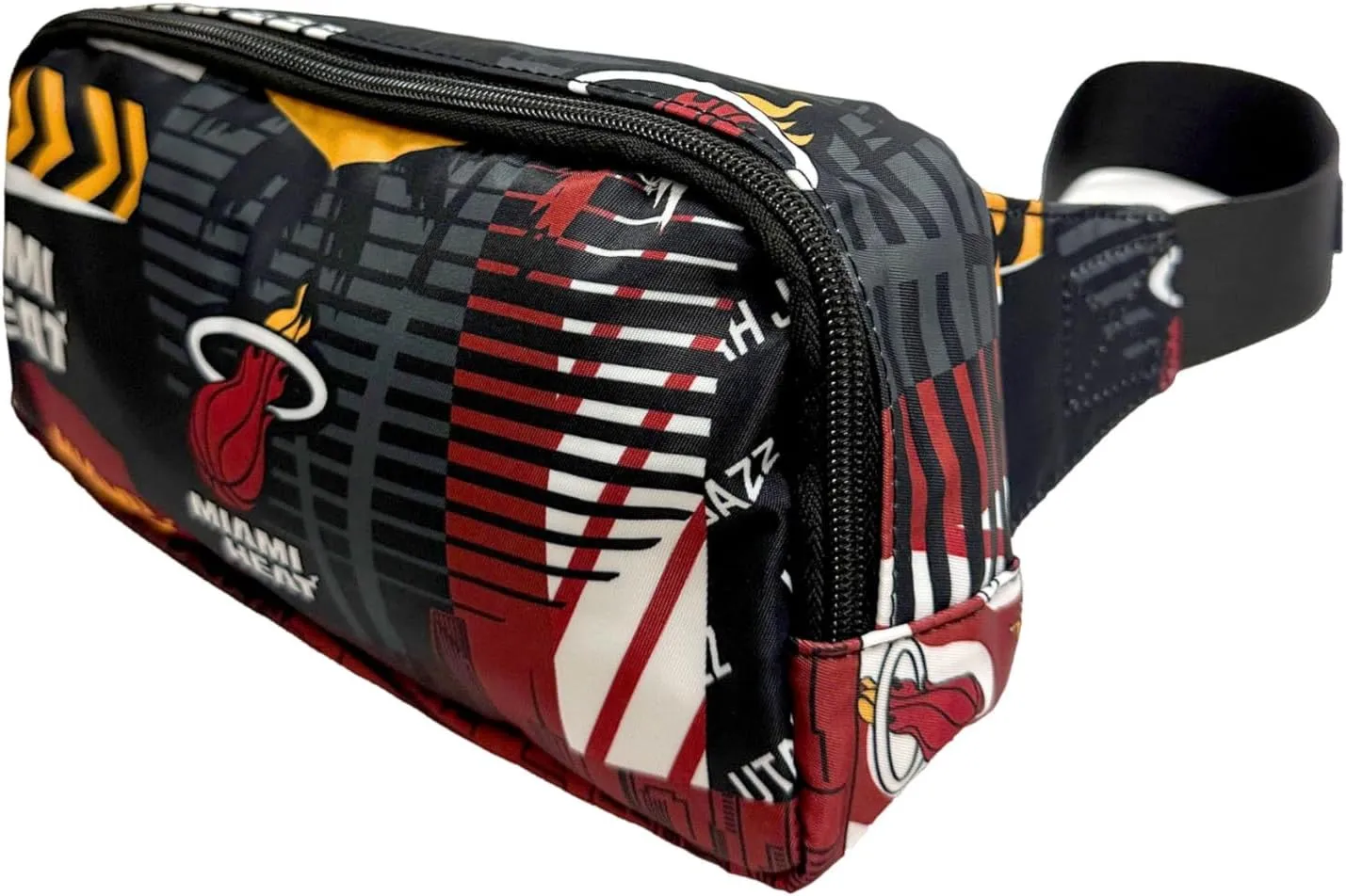 Pro Specialties Miami Heat Basketball Fanny Pack TM1872: Adult Bag (Street Series) Elevate Your Style with this Trendy Belt Bag - Ideal for Sports Enthusiasts. Perfect Waist Bag