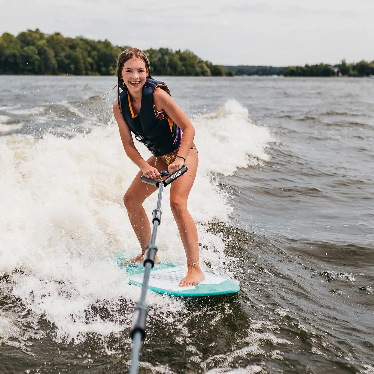 Pro Wakesurf Rope - 24' 3 Section 3/4" Line