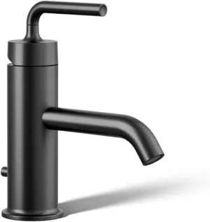Purist Single-Handle Bathroom Sink Faucet with Straight Lever Handle, 1.2 gpm Matte Black