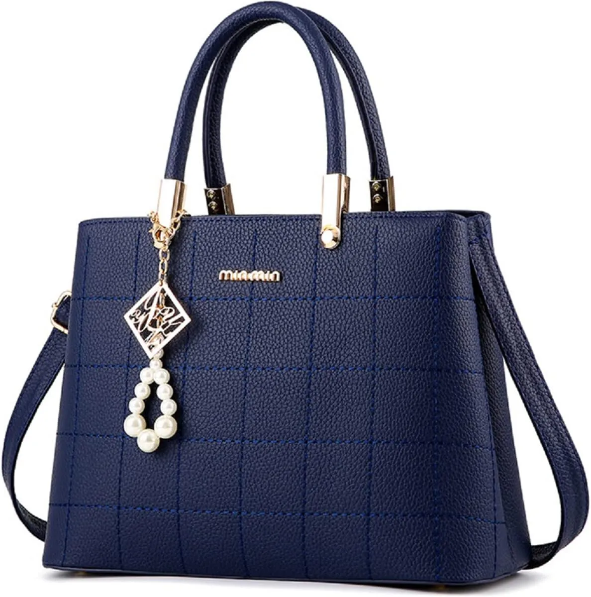 Purses and Handbags for Women PU Leather Top Handle Satchel Ladies Shoulder Tote Bags