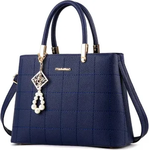 Purses and Handbags for Women PU Leather Top Handle Satchel Ladies Shoulder Tote Bags