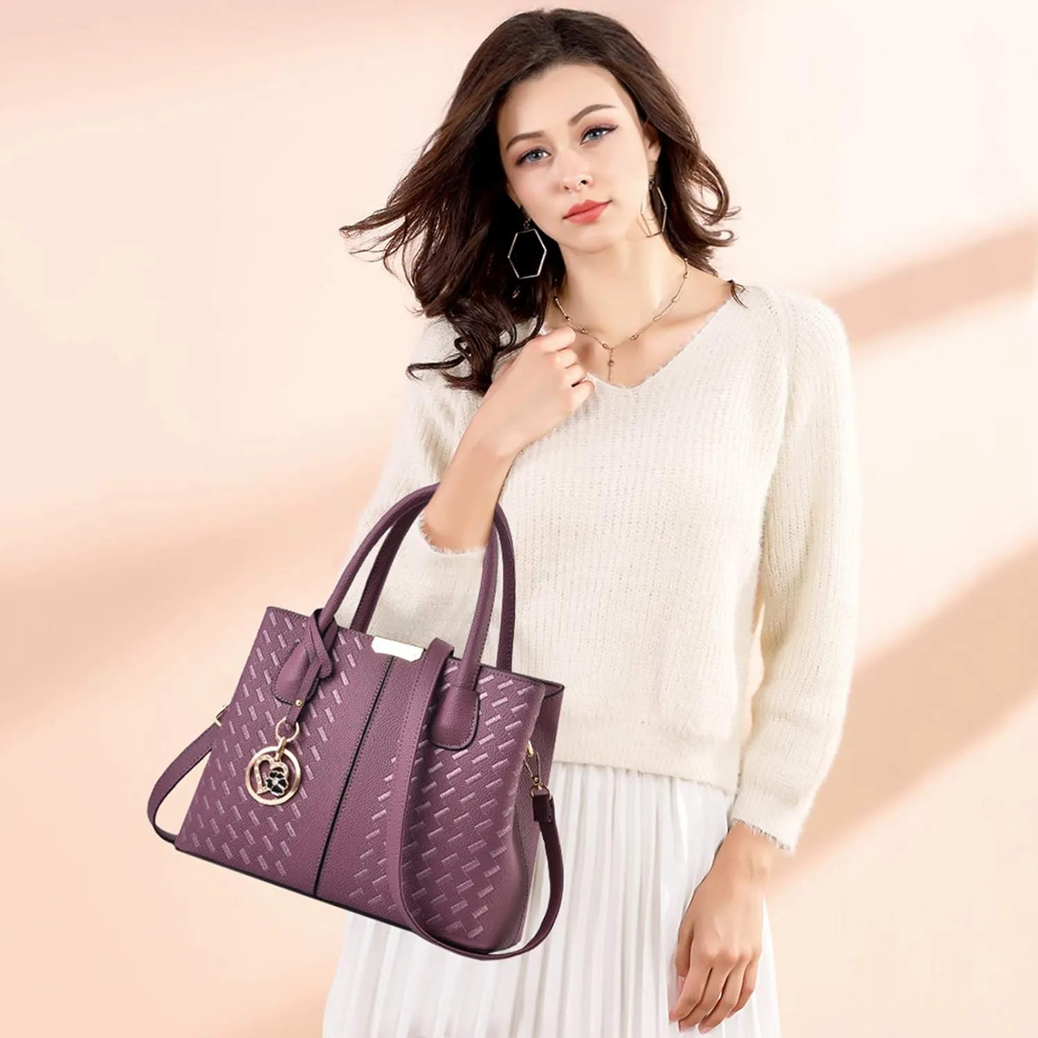 Purses and Handbags for Women Shoulder Tote Bags Top Handle Satchel