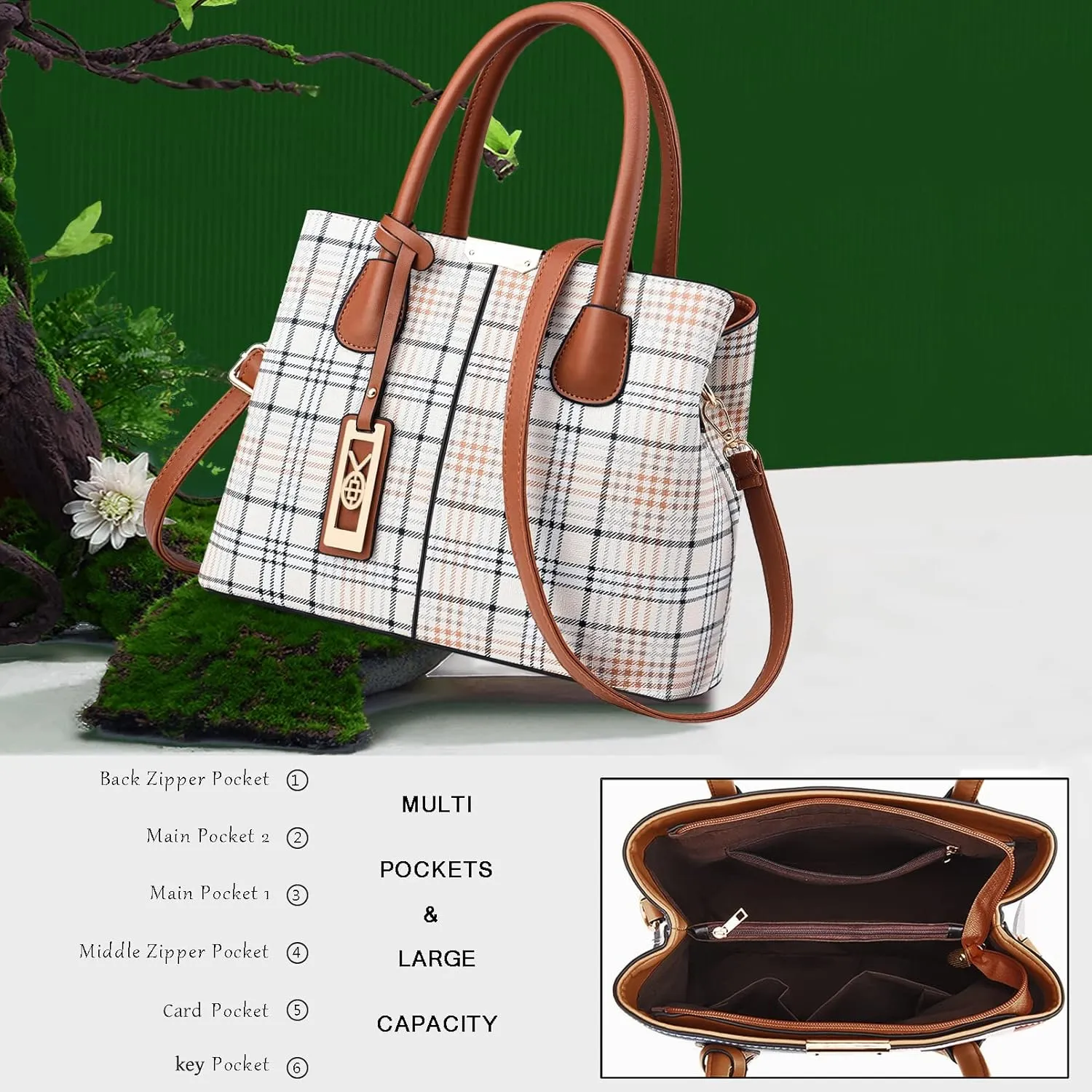 Purses and Handbags for Women Shoulder Tote Bags Top Handle Satchel