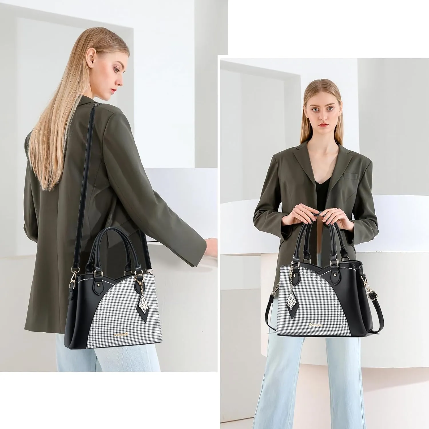 Purses and Handbags Top Handle Satchel Shoulder Bags Messenger Tote Bag for Ladies