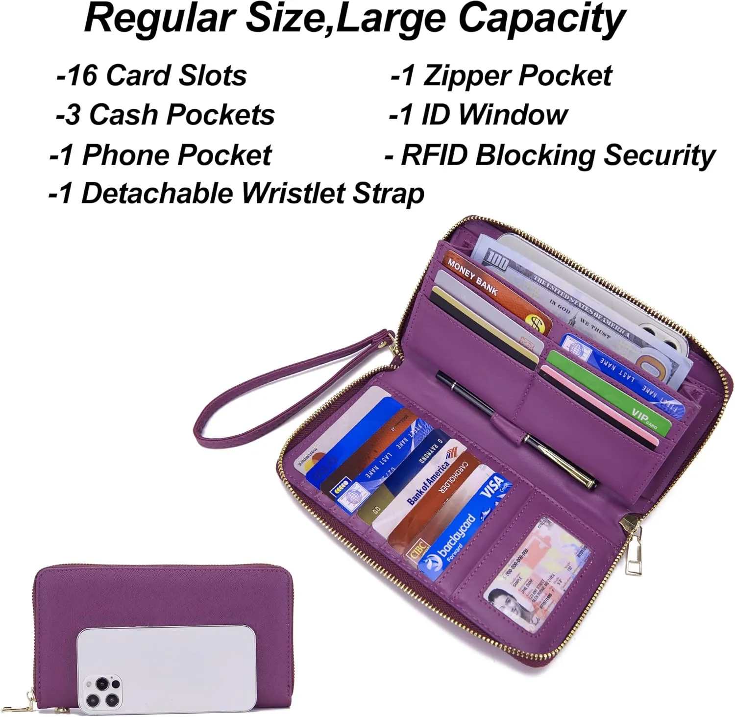 Qiyuer Satchel Purses For Women Top Handle Bag Purse And Wallet Set Work Tote Bags 2pcs