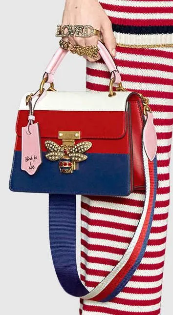 Queen Margaret leather top handle bag