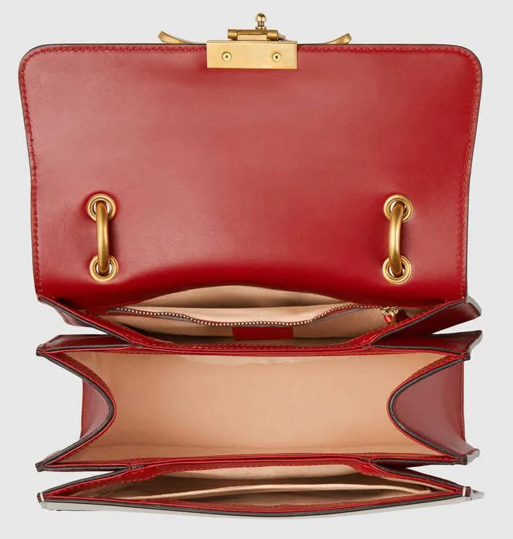 Queen Margaret leather top handle bag