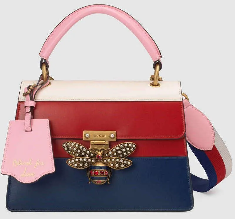 Queen Margaret leather top handle bag