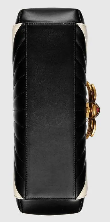 Queen Margaret Quilted Leather Top Handle Bag