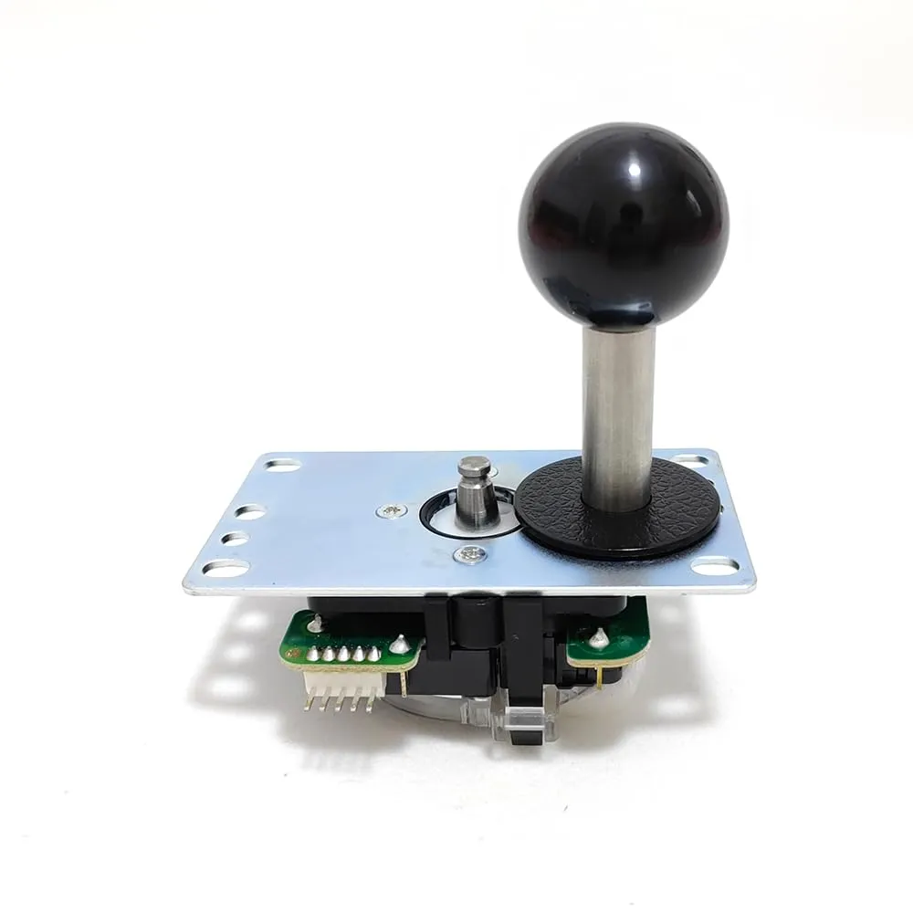 Quick Release Shaft Link 2 Colorful Detachable Shaft with Ball Top for Victrix Pro FS Arcade Fight Stick Sanwa Seimitsu Joystick (Black)