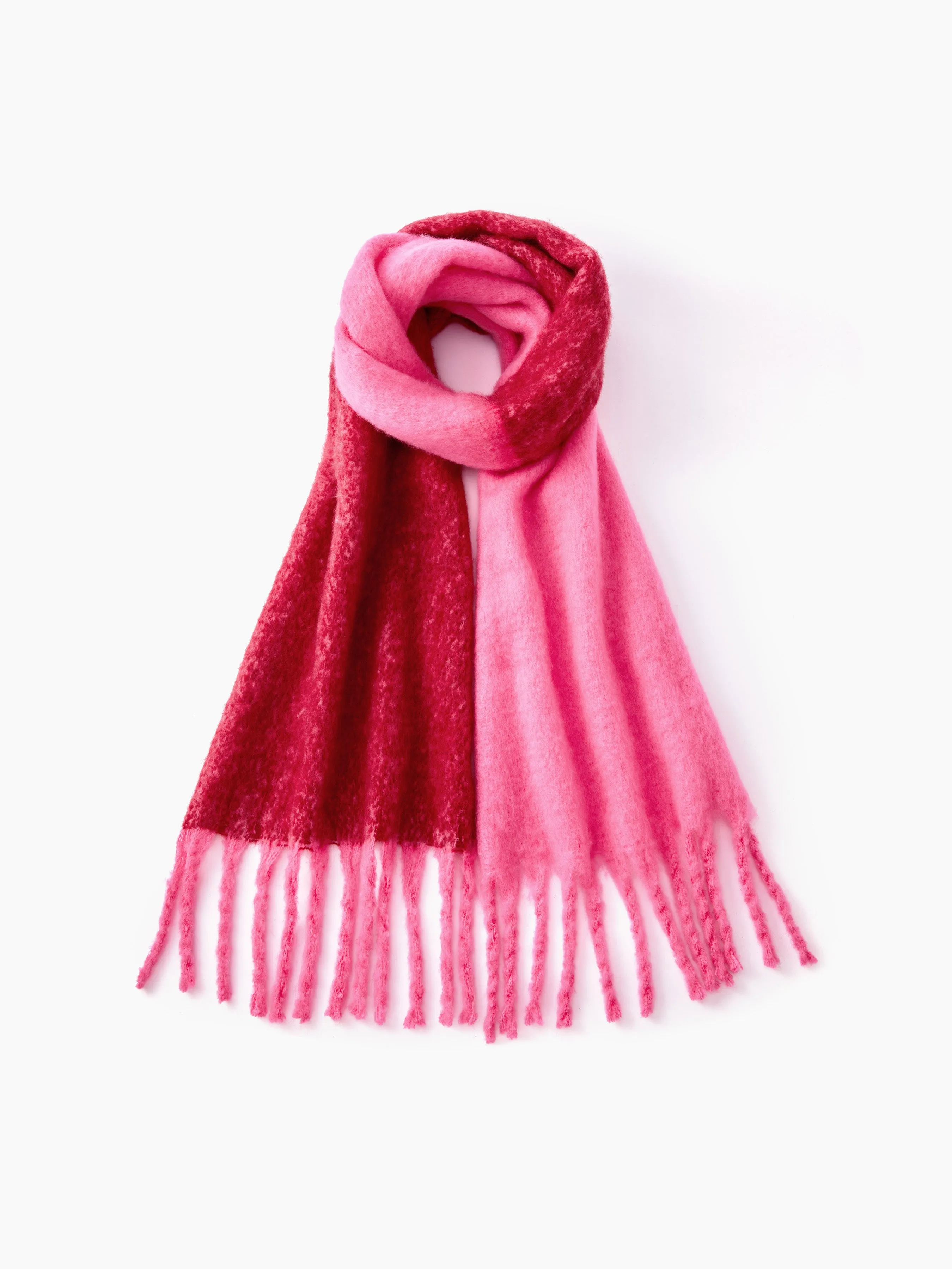 Quinley Two-Tone Oversized Scarf
