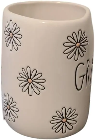 Rae Dunn by Magenta coffee mug (Grammy (All round flowers))