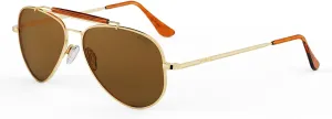 Randolph USA | Sportsman Aviator Authentic Sunglasses for Men Polarized 100% UV