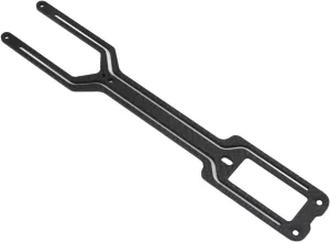 RC Carbon Fiber Upper Deck, YOKOMO YD2 Z 1/10 Drift Car Premium 3K Material, Improved Stability and Control, RC Car Upgrade Part Carbon Fiber RC Upper Deck (Black)