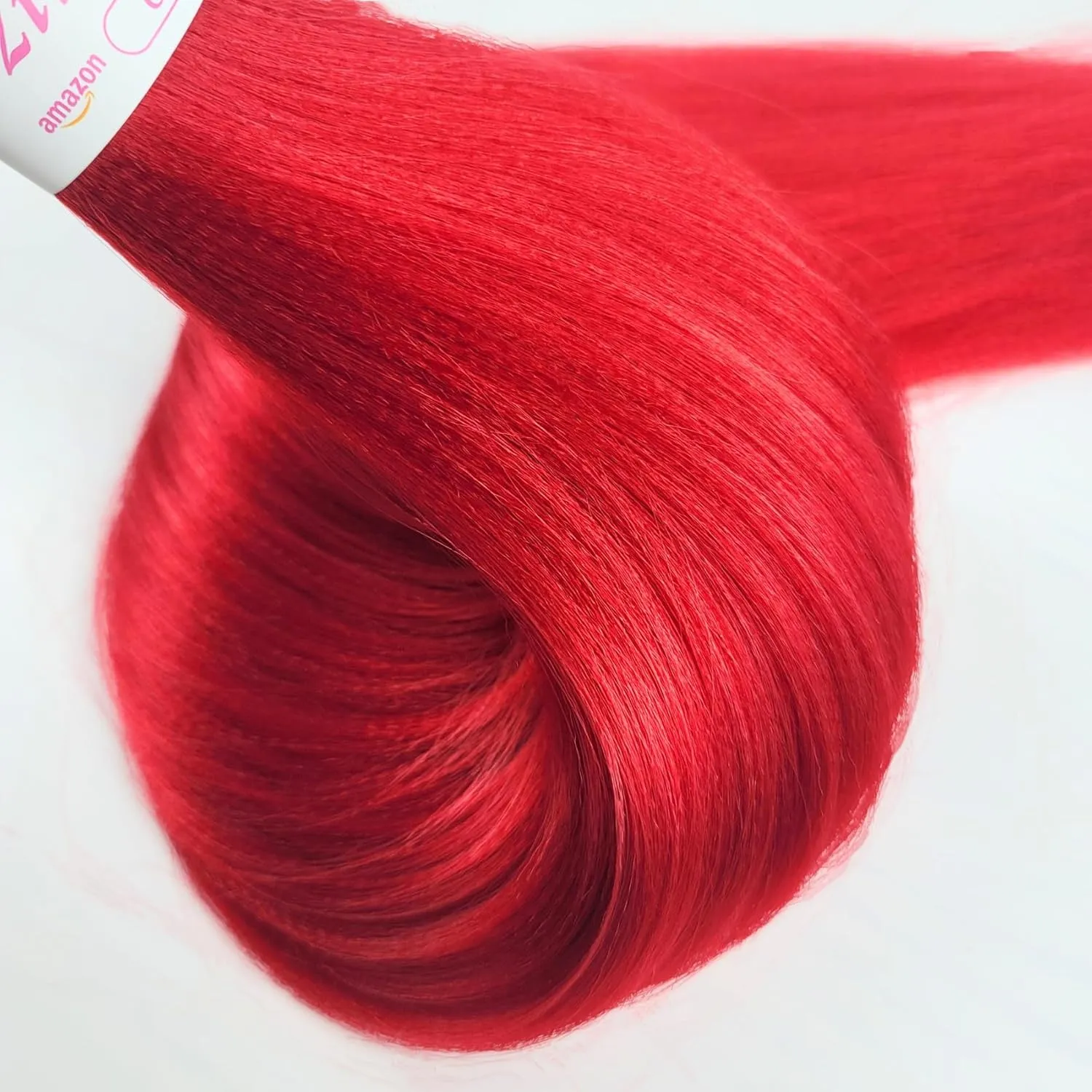 Red Braiding Hair Pre stretched Curly Deep Wave Crochet Braids Hypoallergenic Prestretched Braiding Hair Micro Synthetic Ez Braid Itch Free