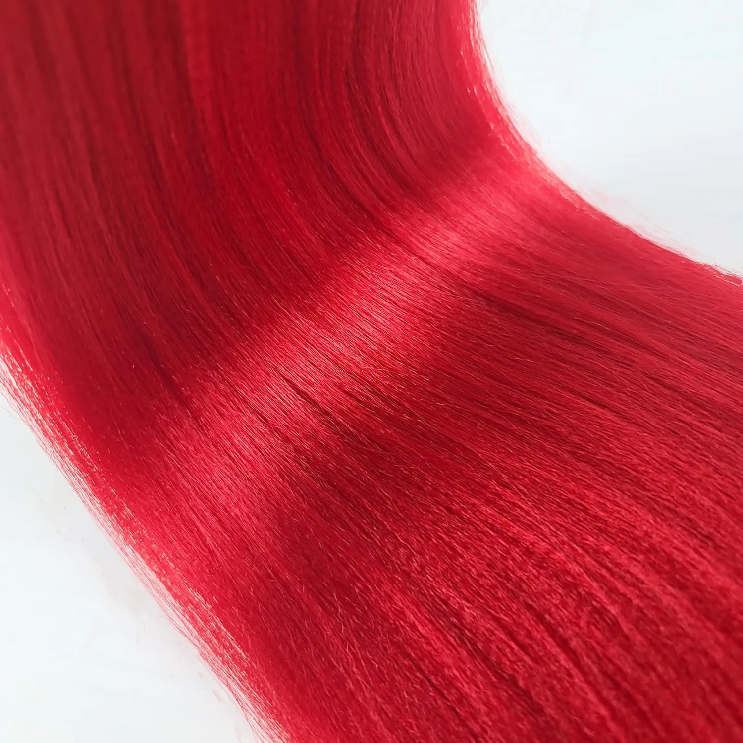 Red Braiding Hair Pre stretched Curly Deep Wave Crochet Braids Hypoallergenic Prestretched Braiding Hair Micro Synthetic Ez Braid Itch Free
