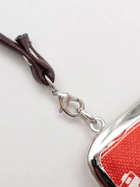 Retro Pattern HANPU GAMAGUCHI Top Handle Purse