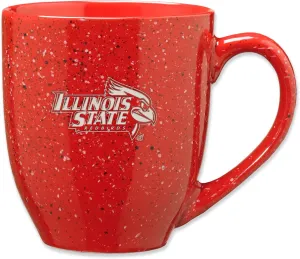 Rico Industries NCAA 16 oz Team Color Laser Engraved Speckled Ceramic Coffee Mug