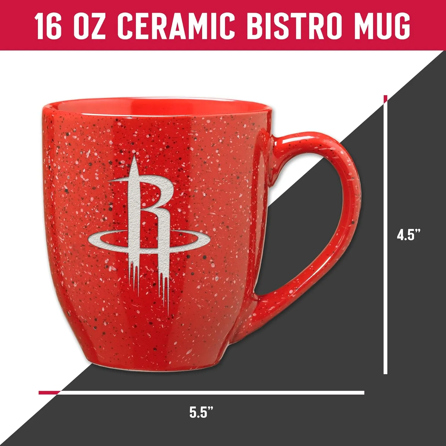 Rico Industries SPK 16oz Team Colored Laser Engraved Ceramic Mug