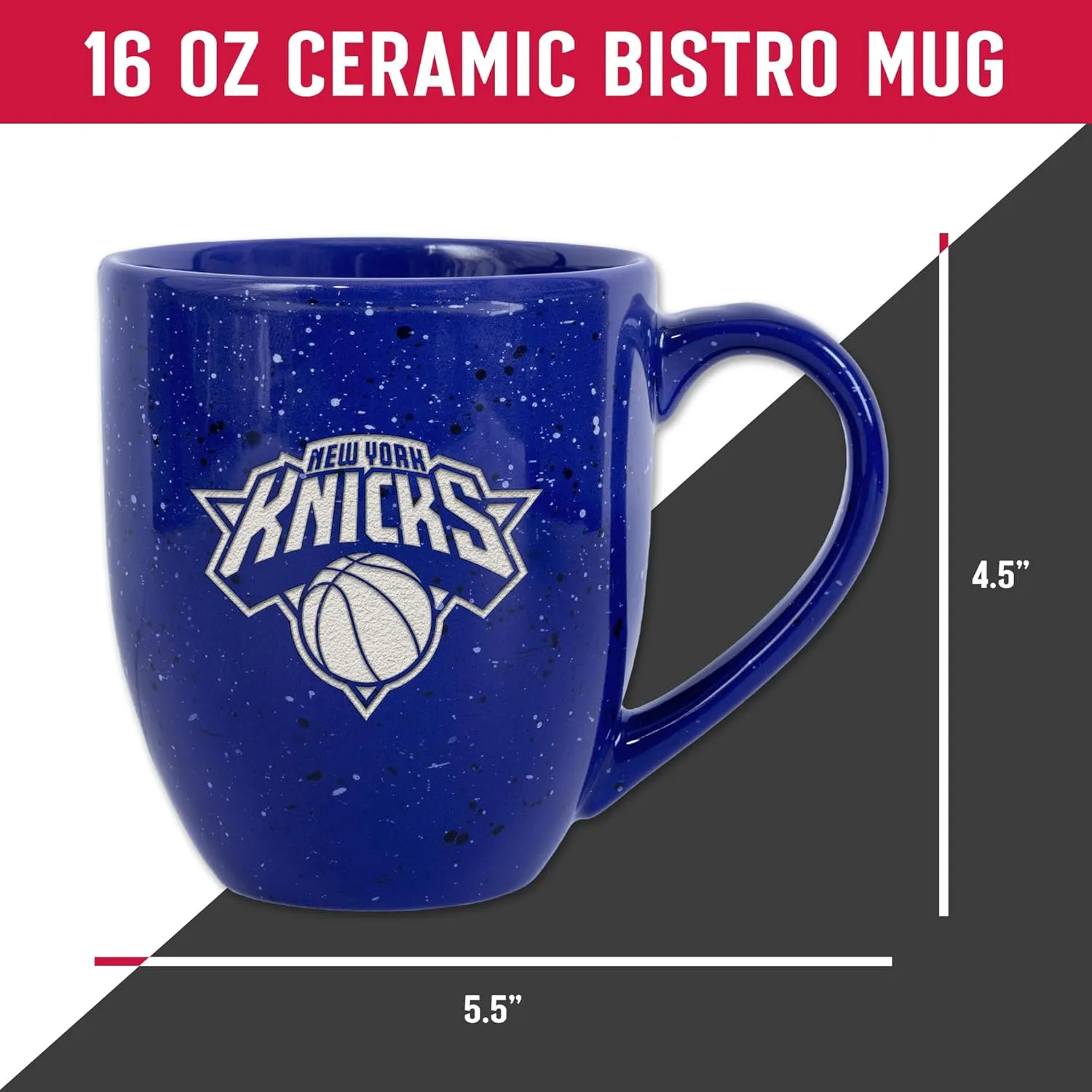 Rico Industries SPK 16oz Team Colored Laser Engraved Ceramic Mug
