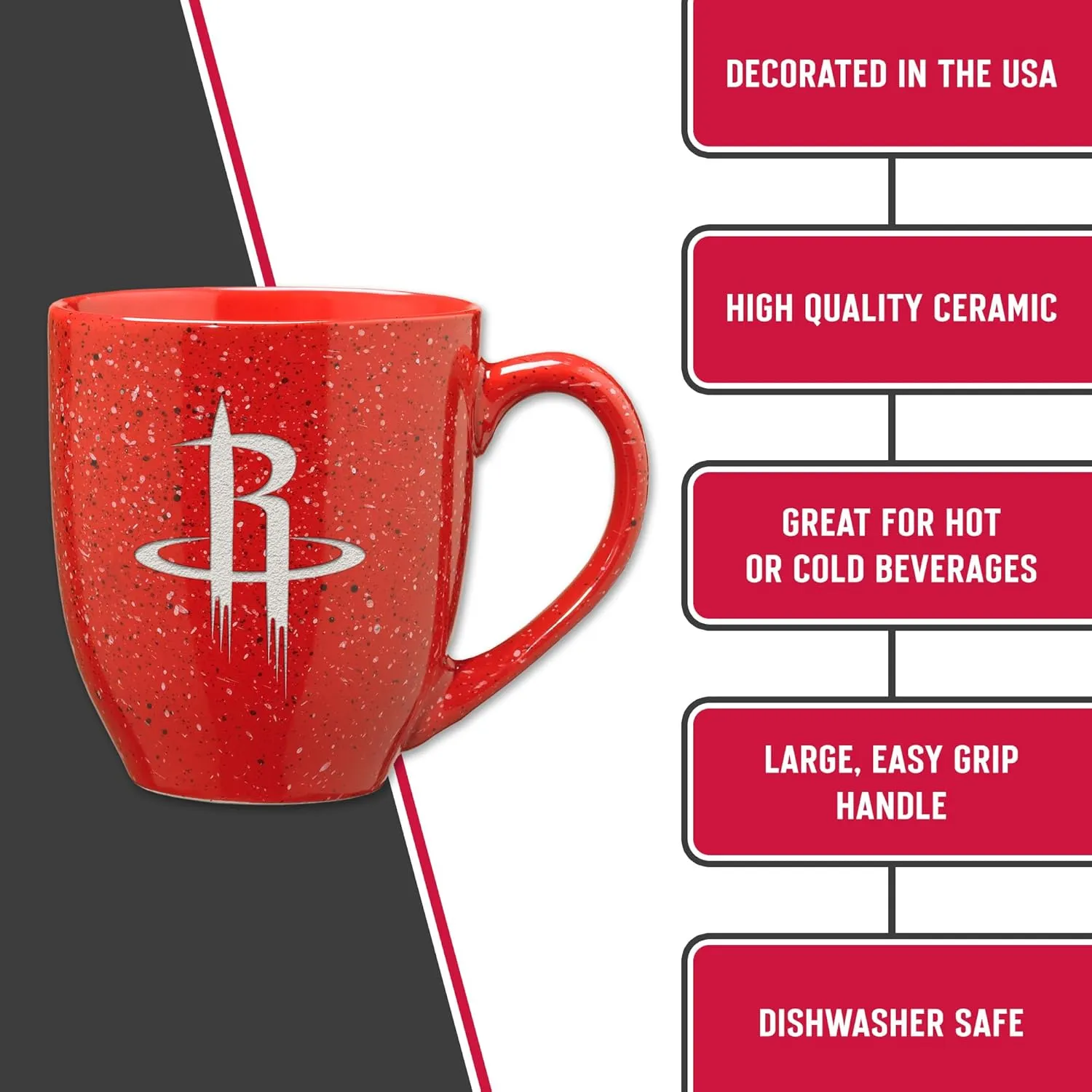 Rico Industries SPK 16oz Team Colored Laser Engraved Ceramic Mug