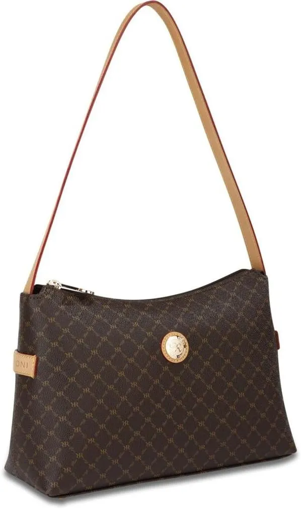 Rioni Signature (Brown) - Top Zip Shoulder Bag St-20178