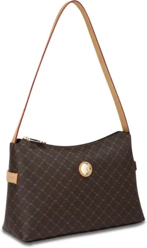 Rioni Signature (Brown) - Top Zip Shoulder Bag St-20178