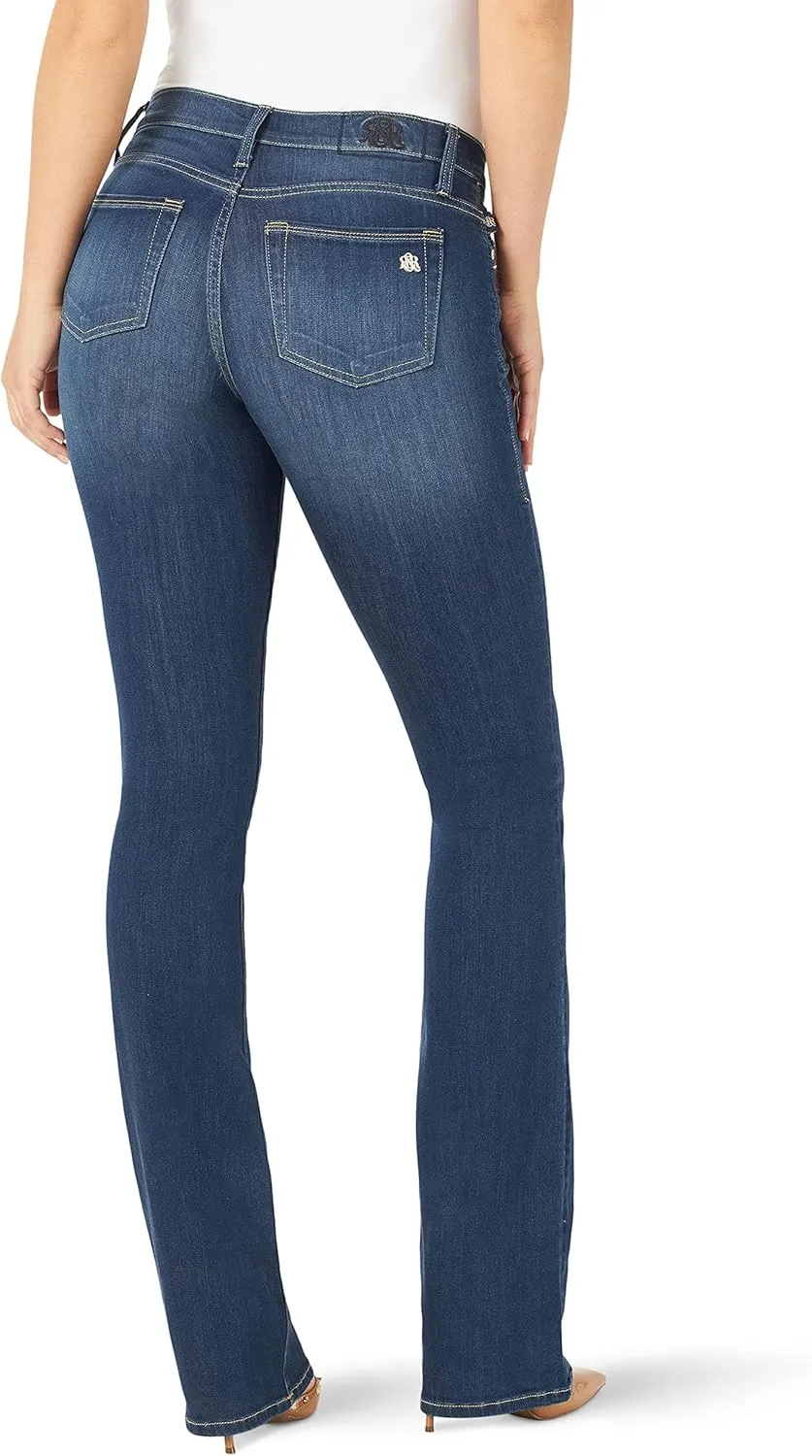 Rock & Republic Women's Kassandra Mid Rise Bootcut Jean