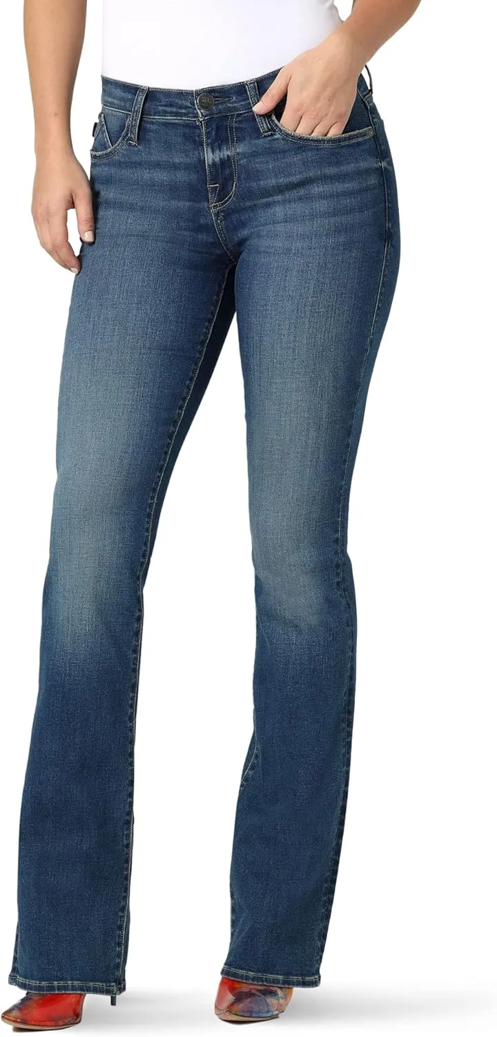 Rock & Republic Women's Kassandra Mid Rise Bootcut Jean