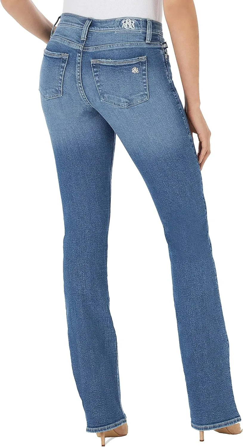 Rock & Republic Women's Kassandra Mid Rise Bootcut Jean