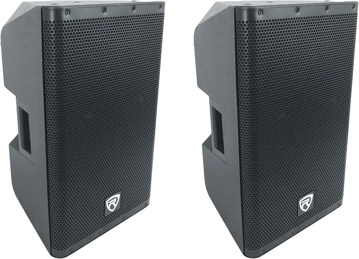 Rockville Bundle: (2) Rockville DX12 12" Class D 2000w PRO Powered Active DJ PA Speaker 500w RMS! Loud (2 Items)